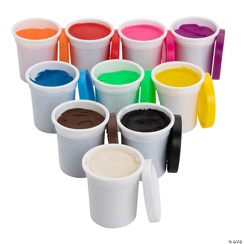 10-Color Dough Pack - 10 Pc. Image