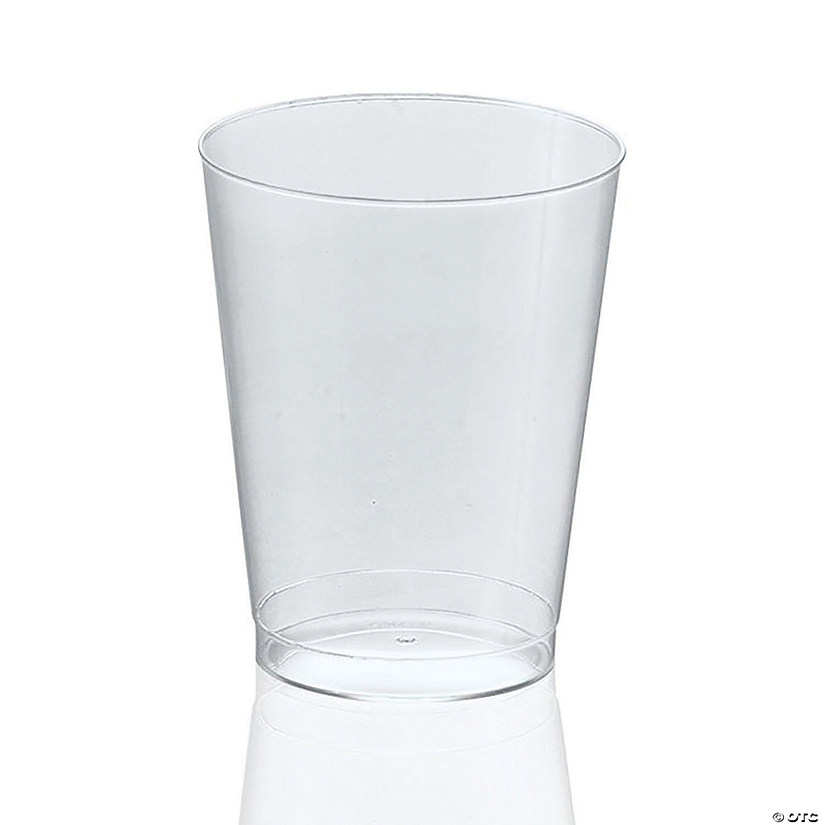 10 oz. Clear Round Plastic Cups (180 Cups) Image