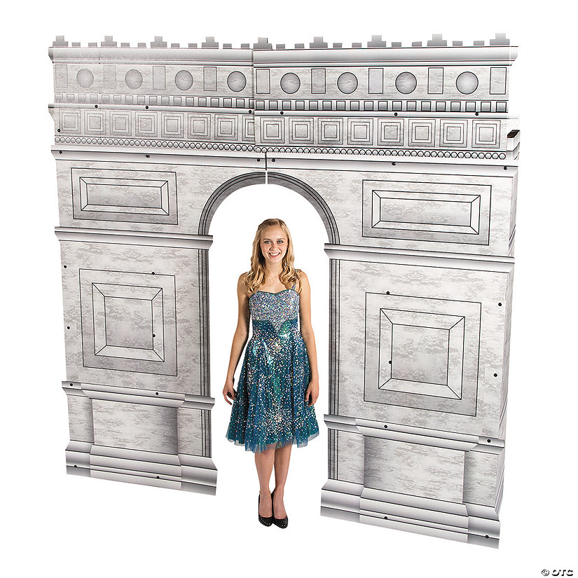 103" Arc De Triomphe Archway Cardboard Stand-Up Image
