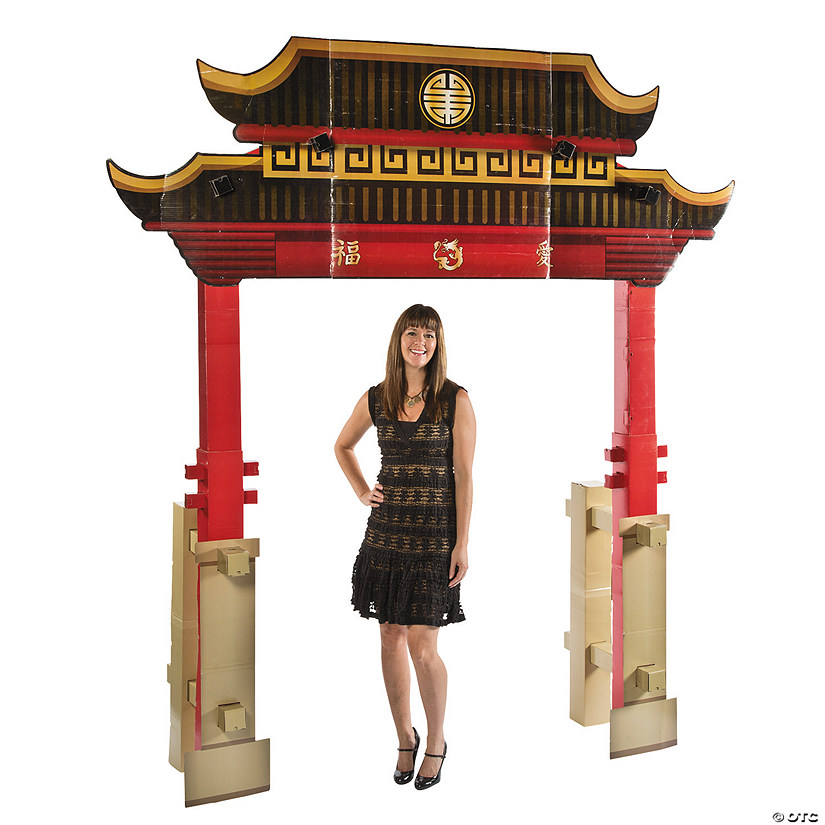 105" Chinese New Year Archway Cardboard Stand-Up Image