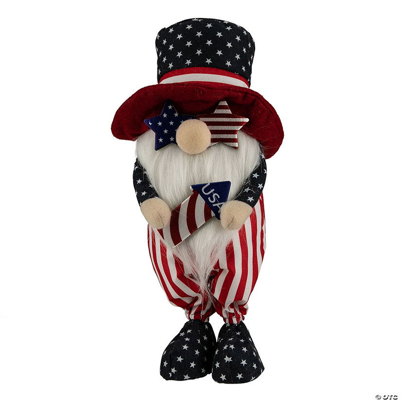 12.25" Patriotic Rocket 4th of July Americana Gnome Image