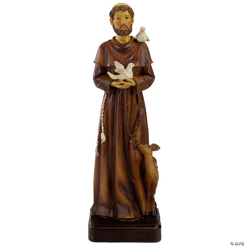12.5" St. Francis of Assisi Religious Figurine Image