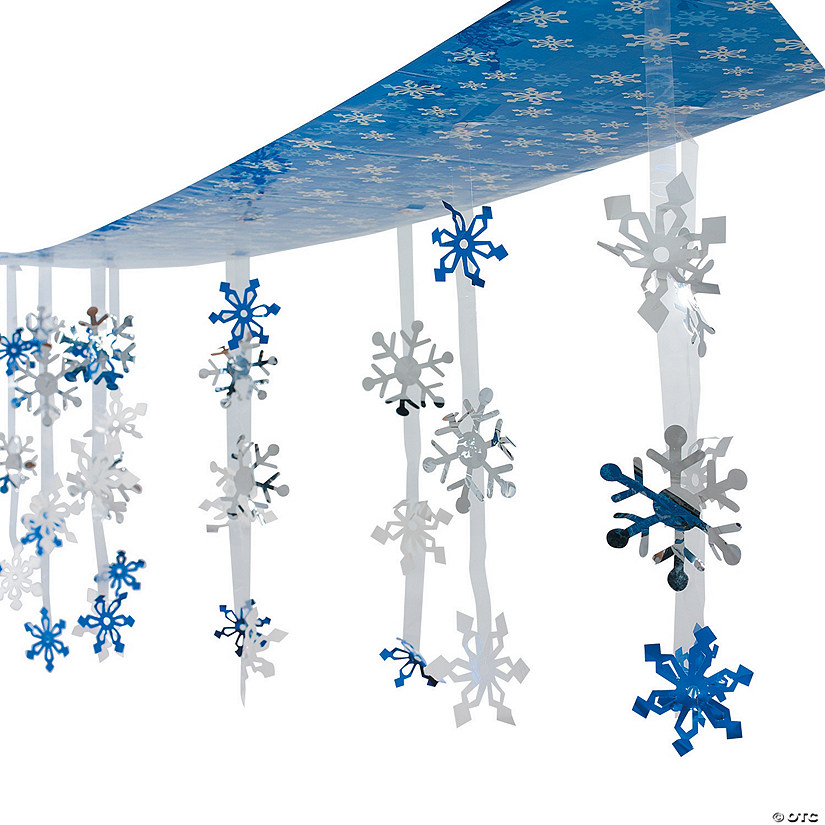 12 Ft. Snowflake Ceiling Decoration Image
