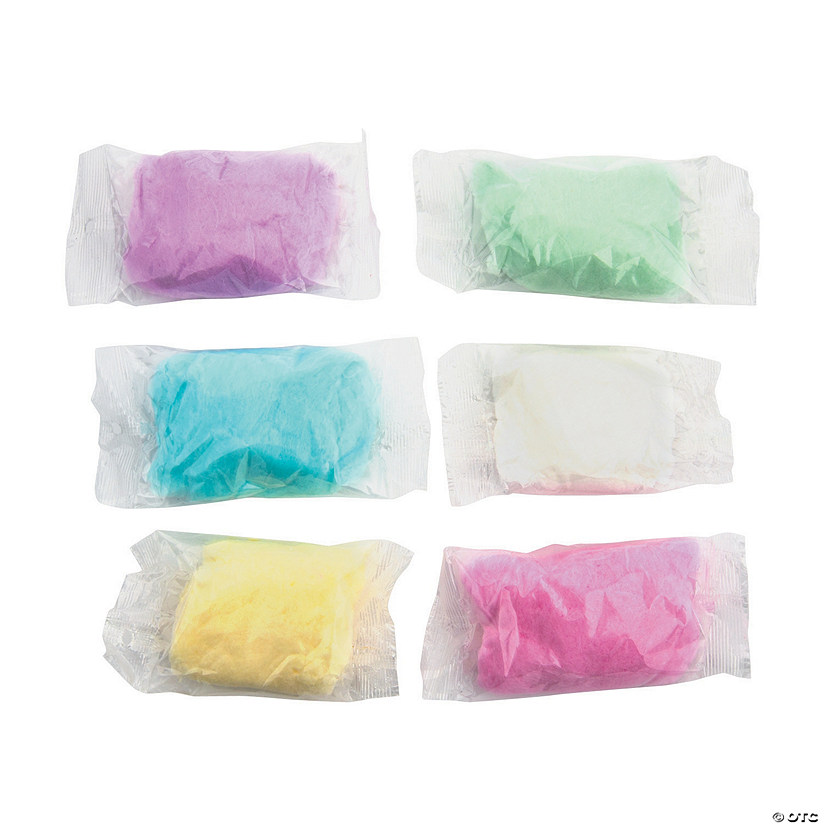 12 oz. Classic Cotton Candy Solid Color Favor Packs - 24 Pc. Image