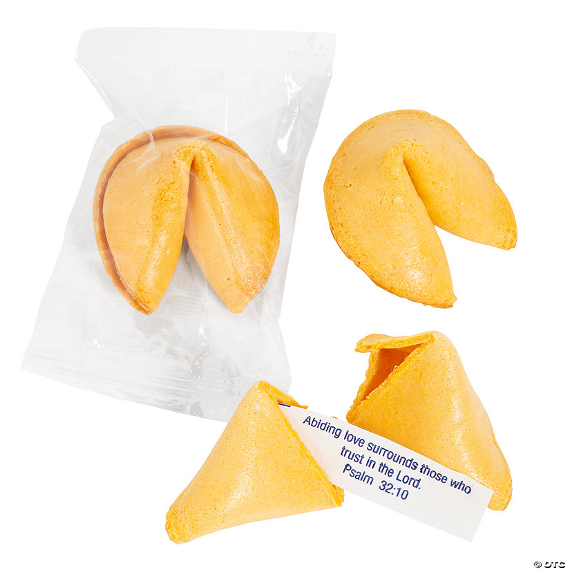 12 oz. Inspirational Bible Verse Fortune Cookies - 50 Pc. Image