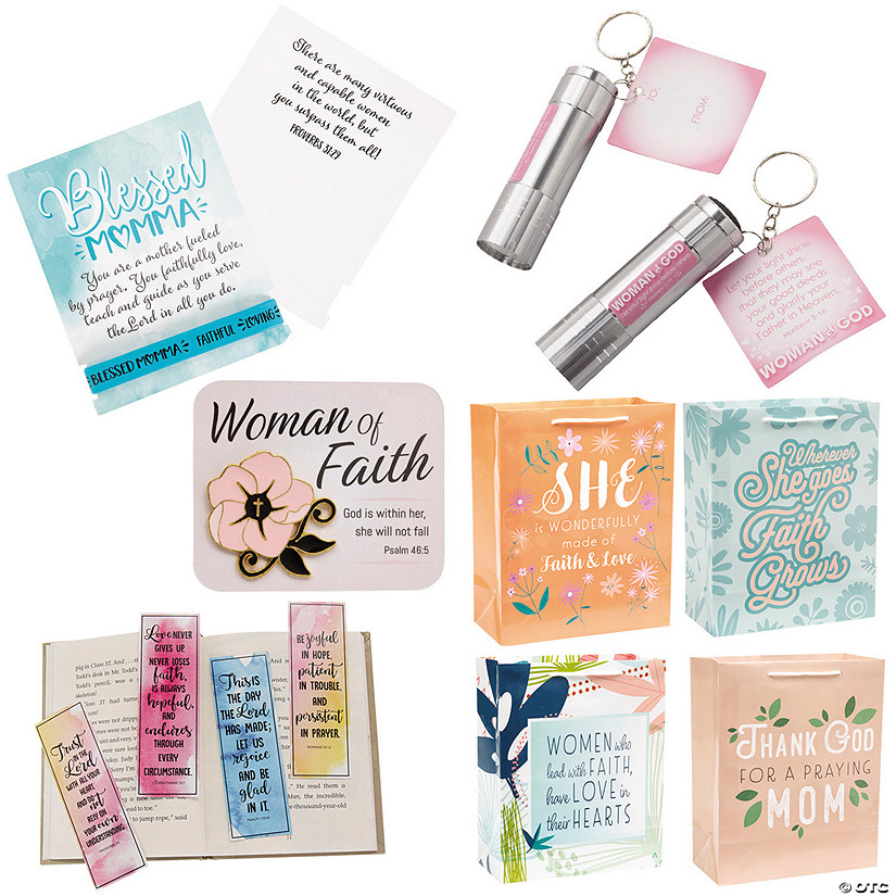 120 Pc. Mother's Day Women of Faith Gift Kit for 24 Image