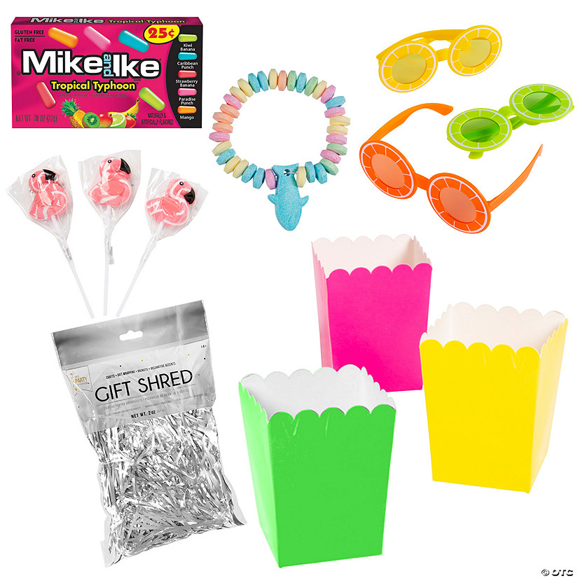 122 Pc. Tropical Candy Favor Kit for 24 Image