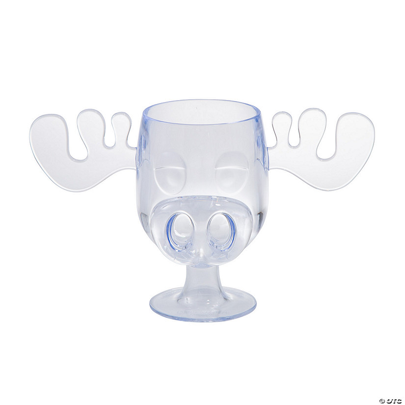 14 oz. National Lampoon&#8217;s Christmas Vacation&#8482; Molded Moose Plastic Cups - 12 Ct. Image