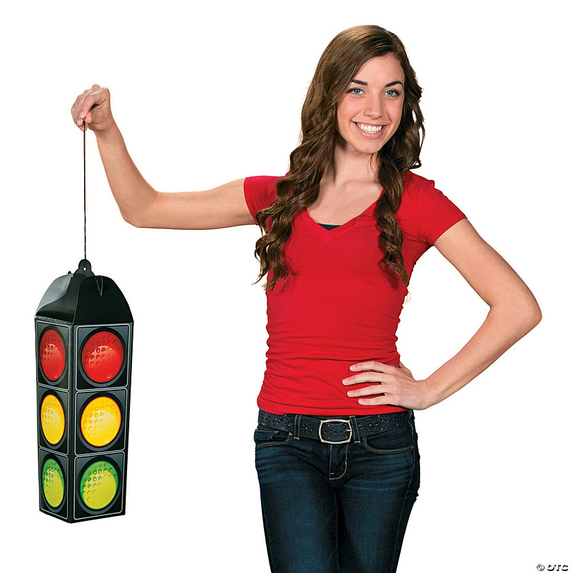 15" Traffic Light Hanging Decoration Image