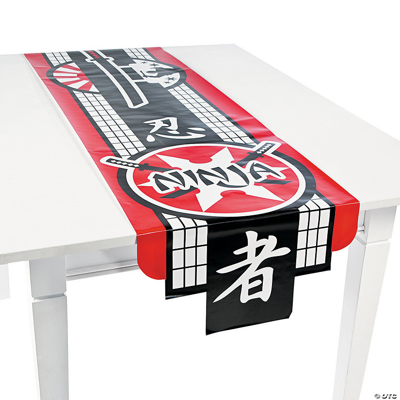 17" x 90" Ninja Warrior Table Runner Image