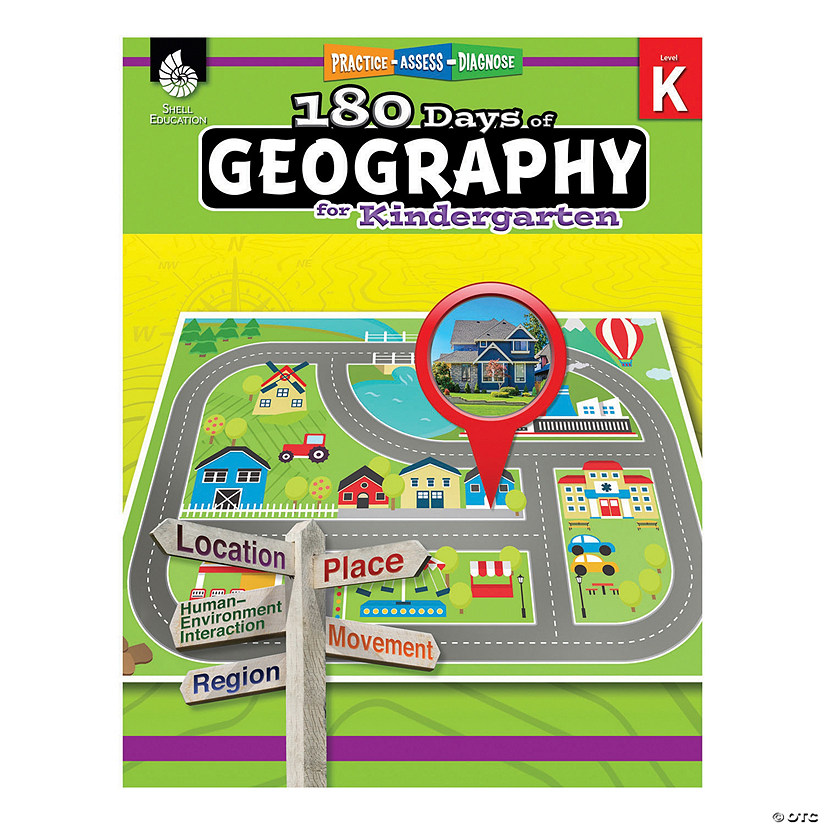 180 Days of Geography - Kindergarten Image