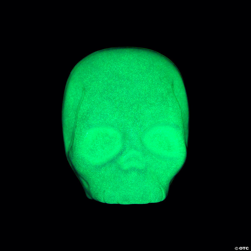 2 1/2" Glow-in-the-Dark Skull Eggs - 24 Pc. Image