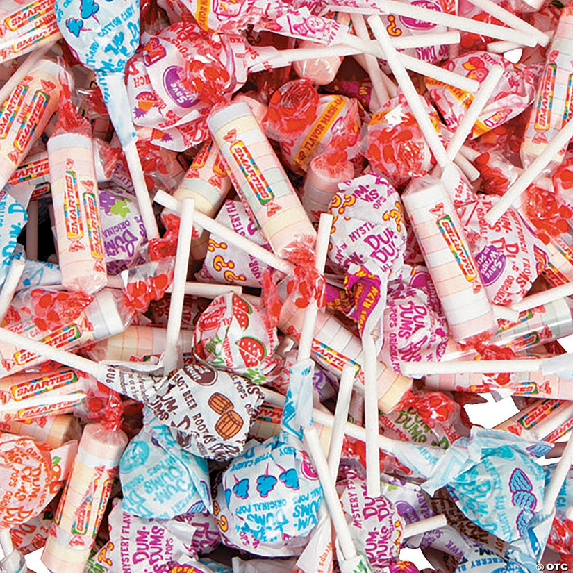 2 lbs. Dum Dums<sup>&#174;</sup> & Smarties<sup>&#174;</sup> Candy Assortment - 200 Pc. Image