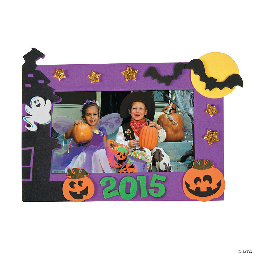 2014/2015 Halloween Picture Frame Craft Kit Discontinued