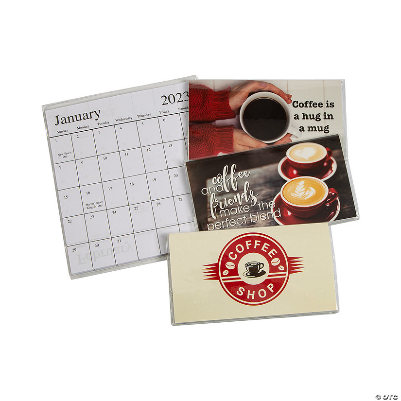 2022 - 2023 Coffee Pocket Calendars - 12 Pc. Image