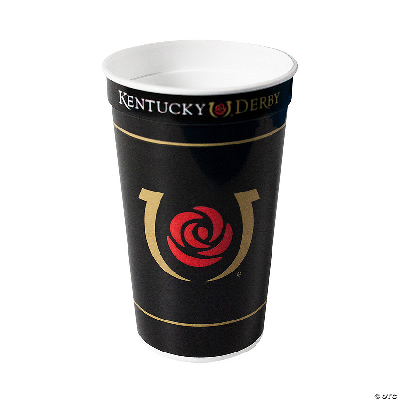 22 oz. Kentucky Derby&#8482; Icon Reusable Plastic Souvenir Cups - 4 Ct. Image