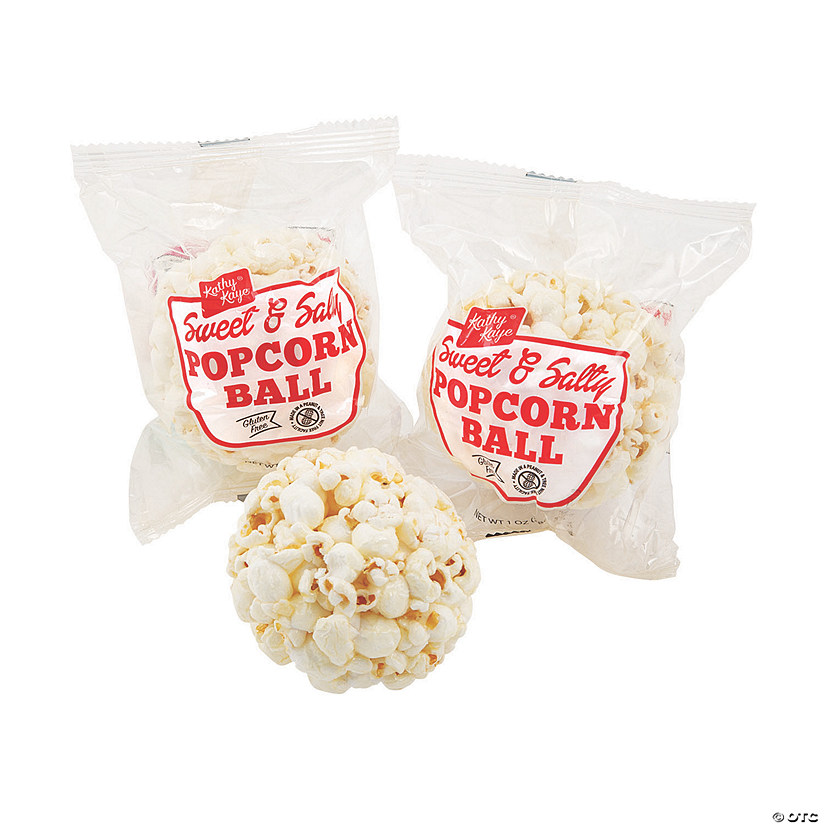 24 oz. Kathy Kaye<sup>&#174;</sup> Sweet & Salty Popcorn Balls - 24 Pc. Image