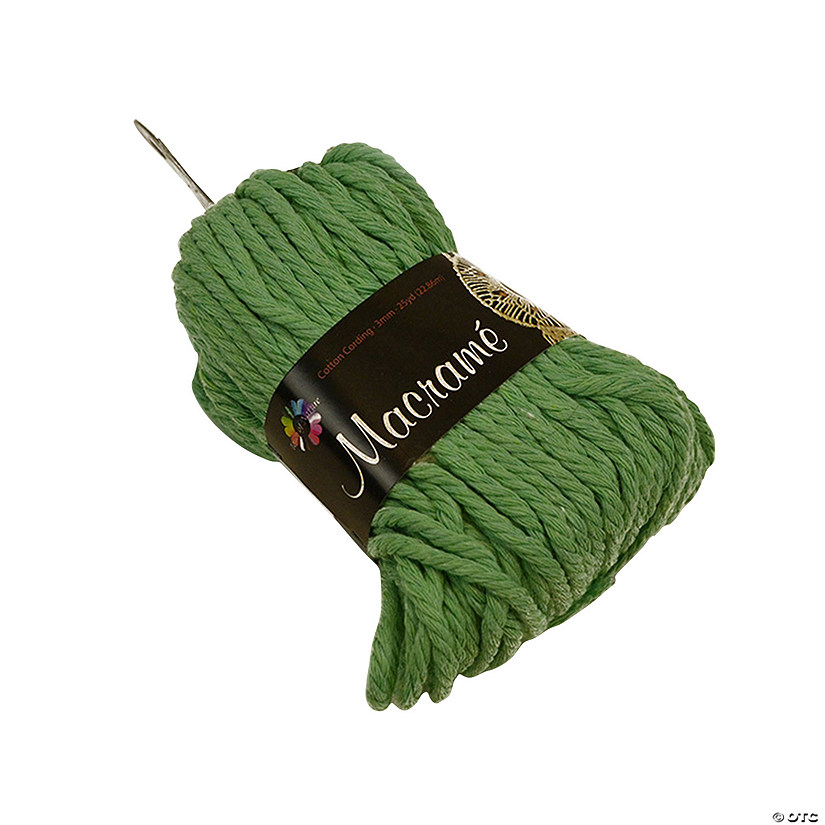 25 Yd. Touch of Nature<sup>&#174;</sup> Macram&#233; 3 Ply Nature Cotton Cording &#8211; 3mm Image