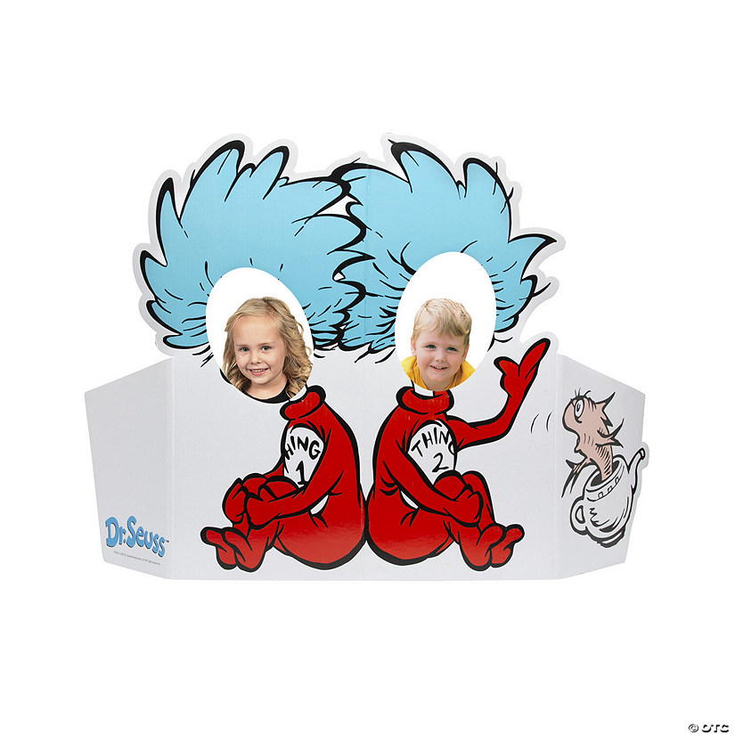 27" Dr. Seuss&#8482; Thing 1 & Thing 2 Tabletop Photo Op Cardboard Cutout Stand-Up Image