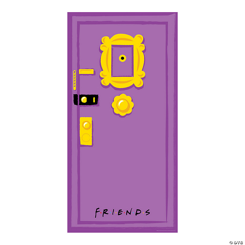 27" x 5 Ft. FRIENDS&#8482; Purple Door Cover Image