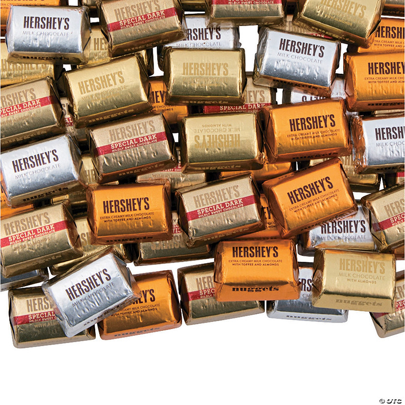 31 oz. Hershey&#8217;s<sup>&#174;</sup> Chocolate Nuggets Candy Assortment - 100 Pc. Image