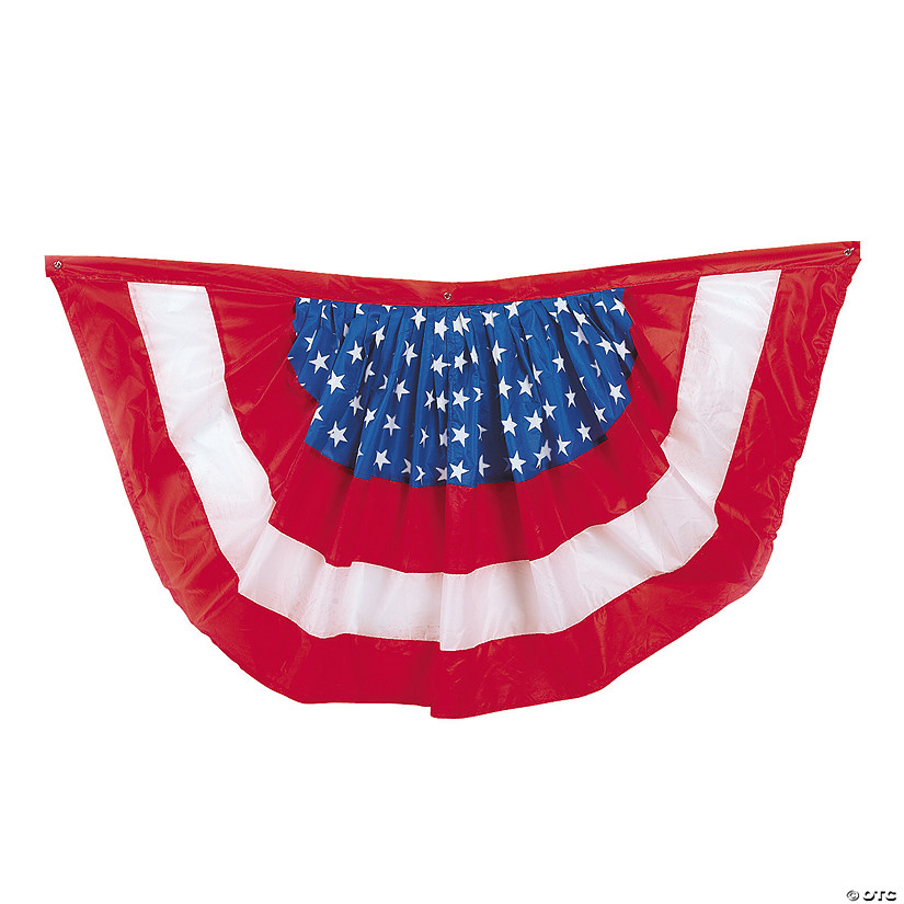 39" x 22" Polyester Patriotic Bunting Image