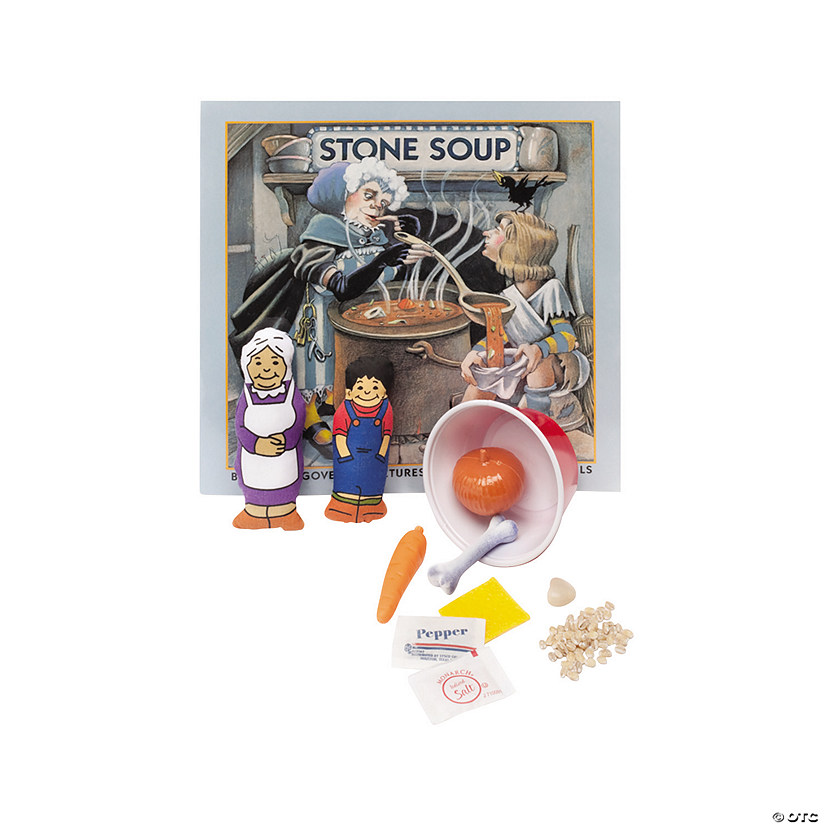 3D Storybook Stone Soup Image