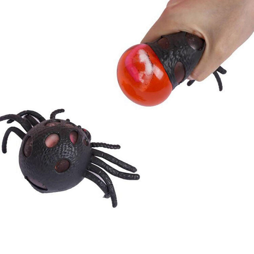 3pcs Halloween Compulsive Venting Toy Stress Reliever Compulsive Spider Monster Image