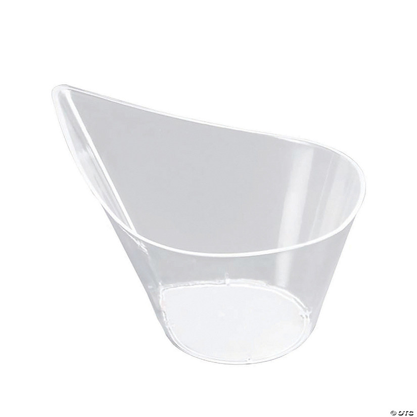4.375" Clear Teardrop Disposable Plastic Cups (144 Cups) Image