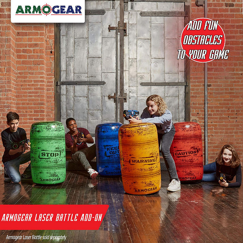 4 ArmoGear Inflatable Barrels for Laser Image