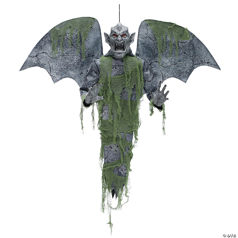 40" Hanging Gargoyle Prop Halloween Decoration Image