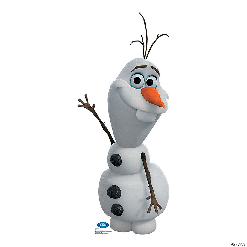 45" Disney's Frozen Olaf Life-Size Cardboard Cutout Stand-Up Image