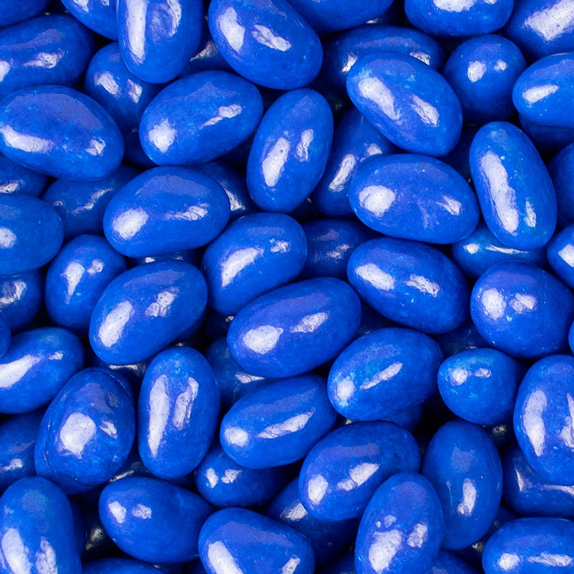 450 Pcs Blue Candy Jelly Beans - Blue Raspberry (1 lb Case) Image
