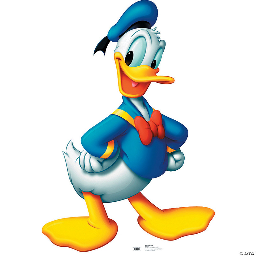 46" Disney's Donald Duck Life-Size Cardboard Cutout Stand-Up Image