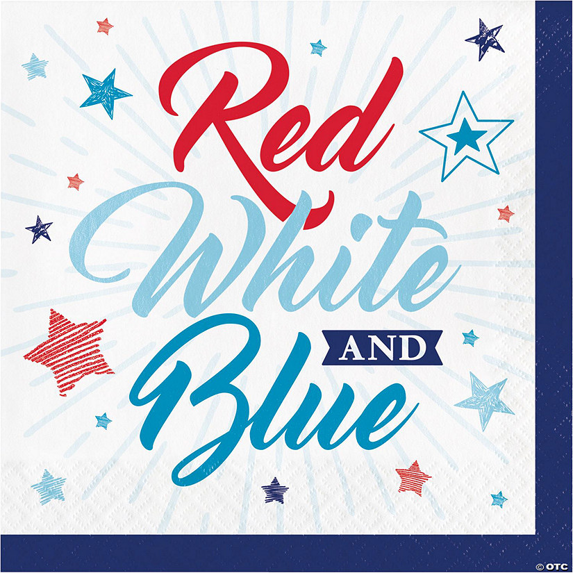 4th of July Napkins, 48 ct Image