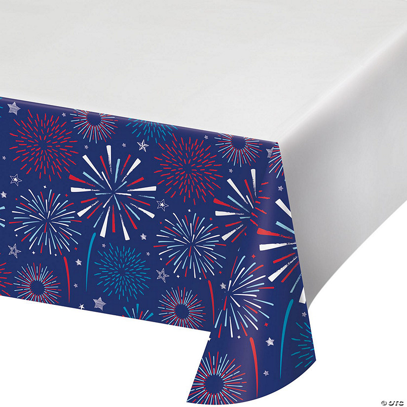 4th of July Paper Tablecloths, 3 ct Image