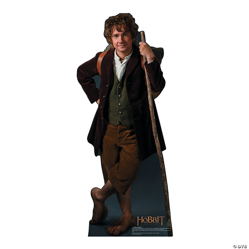 50" The Hobbit: An Unexpected Journey&#8482; Bilbo Baggins Life-Size Cardboard Cutout Stand-Up Image