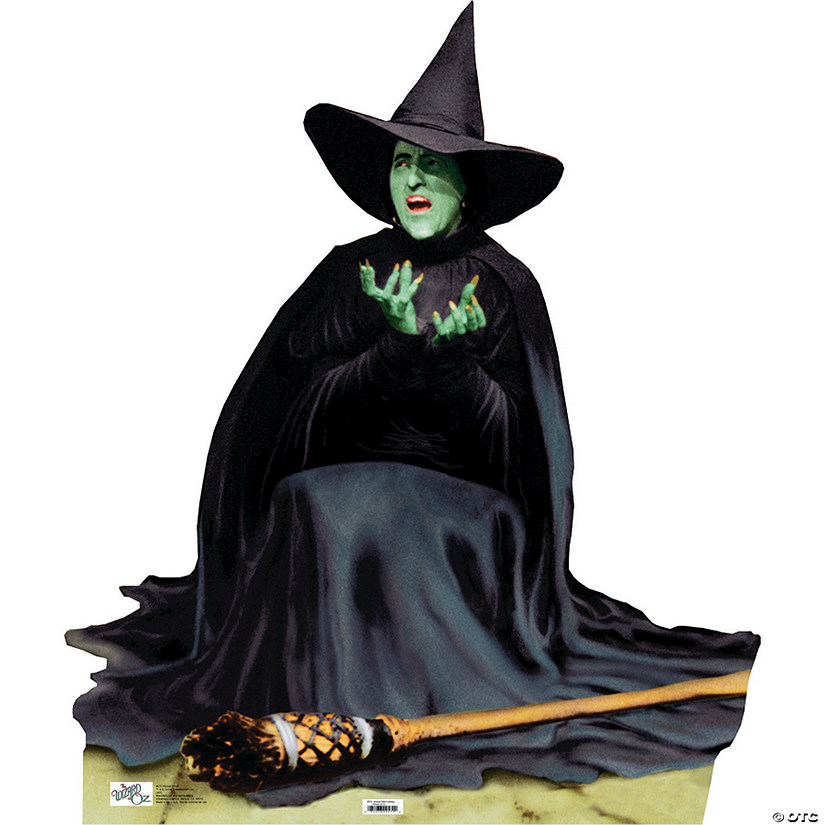 52" The Wizard of Oz&#8482; Wicked Witch Melting Life-Size Cardboard Cutout Stand-Up Image