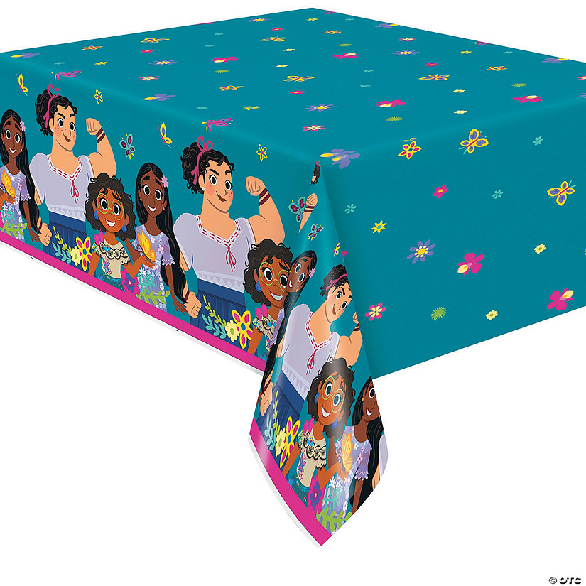 54" x 84" Disney&#8217;s Encanto Plastic Tablecloth Image