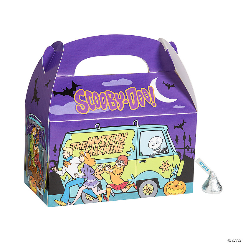 6 1/4" x 6" Scooby-Doo!&#8482; Halloween Favor Boxes - 12 Pc. Image