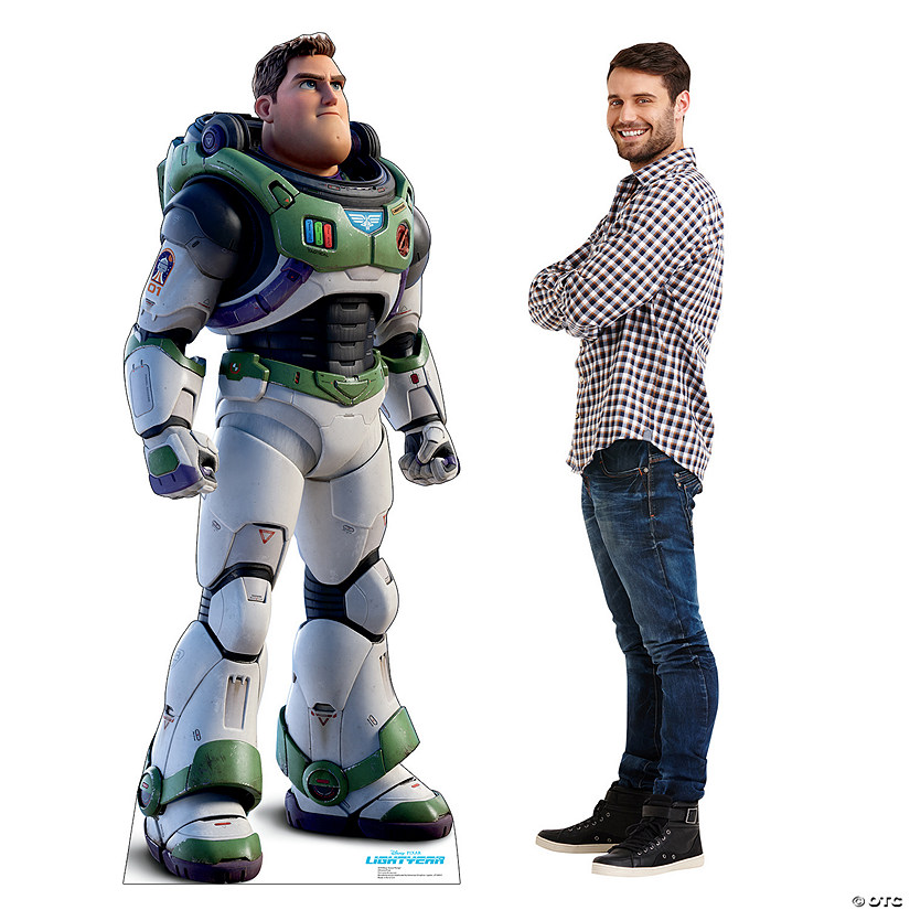 6 Ft. Disney Pixar&#8217;s Buzz Lightyear&#8482; Space Ranger Life-Size Cardboard Cutout Stand-Up Image