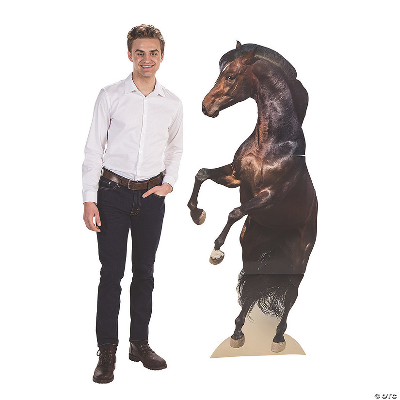 6 Ft. Horse Cardboard Cutout Stand-Up Image
