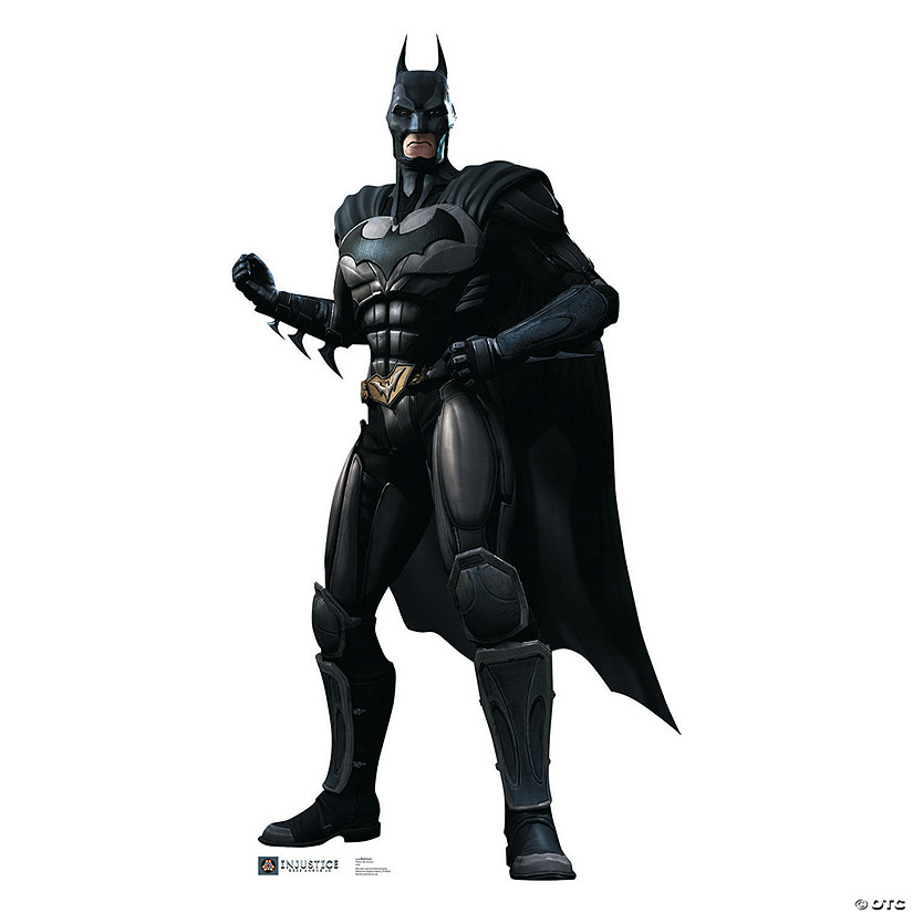 6 Ft. Injustice: God's Among Us Batman Life-Size Cardboard Cutout Stand-Up Image