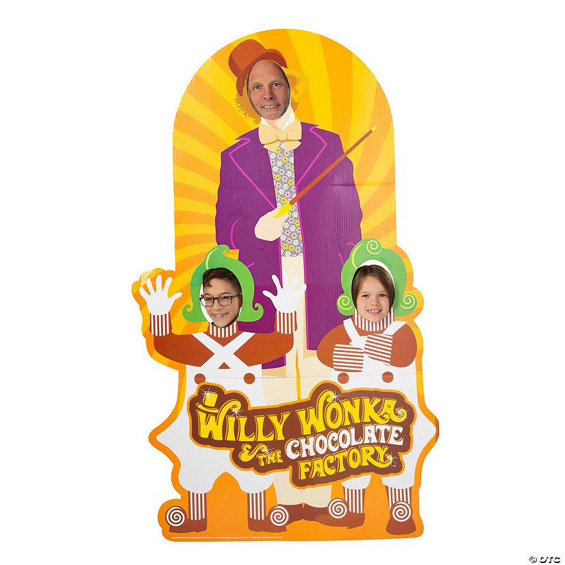 6 Ft. Willy Wonka & the Chocolate Factory&#8482; Photo Life-Size Cardboard Cutout Stand-Up Image