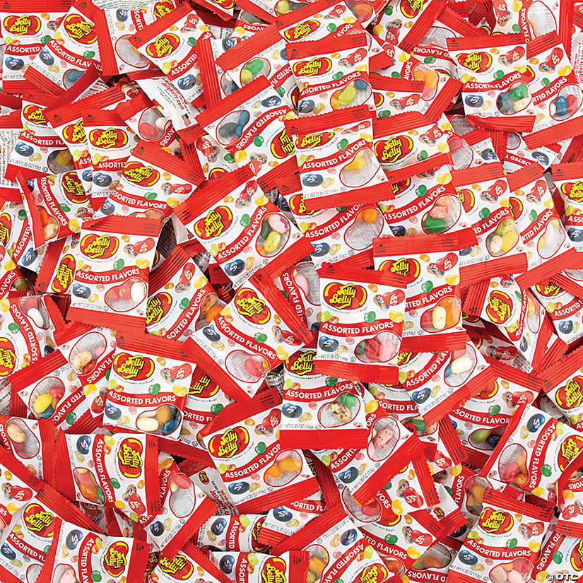 6 lb. 9 oz. Bulk 300 Pc.  Jelly Belly<sup>&#174;</sup> Assorted Gourmet Flavors Mini Packs Image
