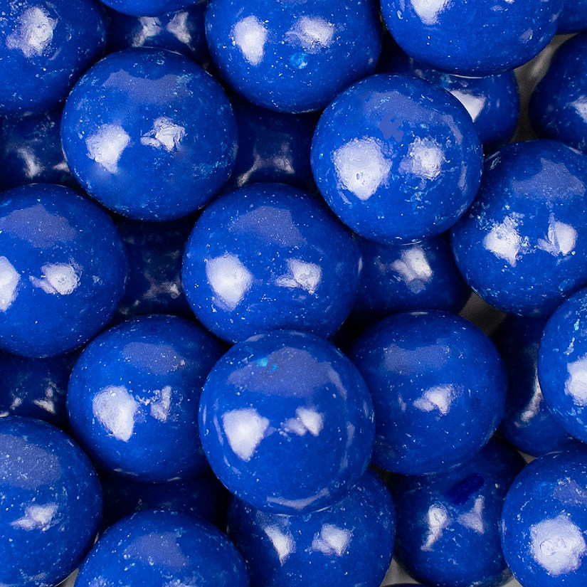 60 Pcs Dark Blue Candy Gumballs 1-inch (1 lb) Image