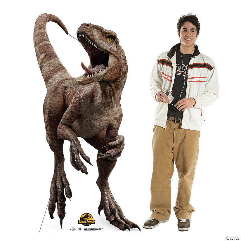 65" Jurassic World 3: Dominion&#8482; Red Cardboard Cutout Stand-Up  Image