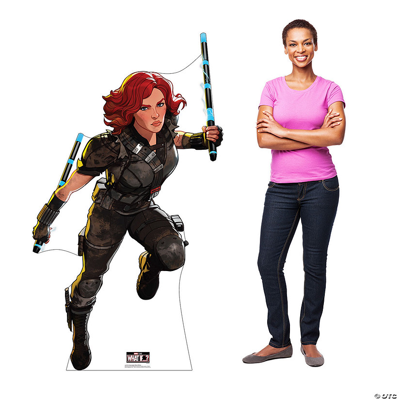 68" Marvel Comics What If? Post-Apocalyptic Black Widow Life-Size Cardboard Cutout Stand-Up Image