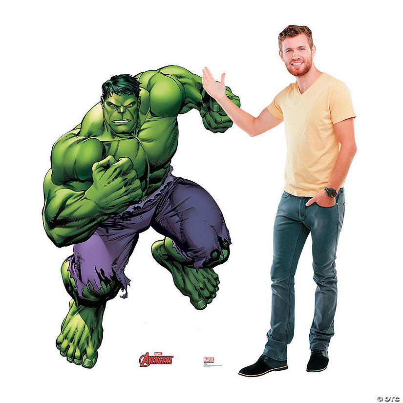 69" Marvel's Avengers&#8482; Hulk Life-Size Cardboard Cutout Stand-Up Image