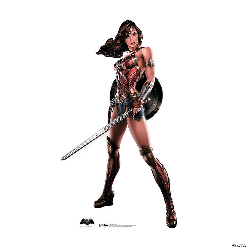 70" DC's Wonder Woman&#8482; Life-Size Cardboard Cutout Stand-Up Image